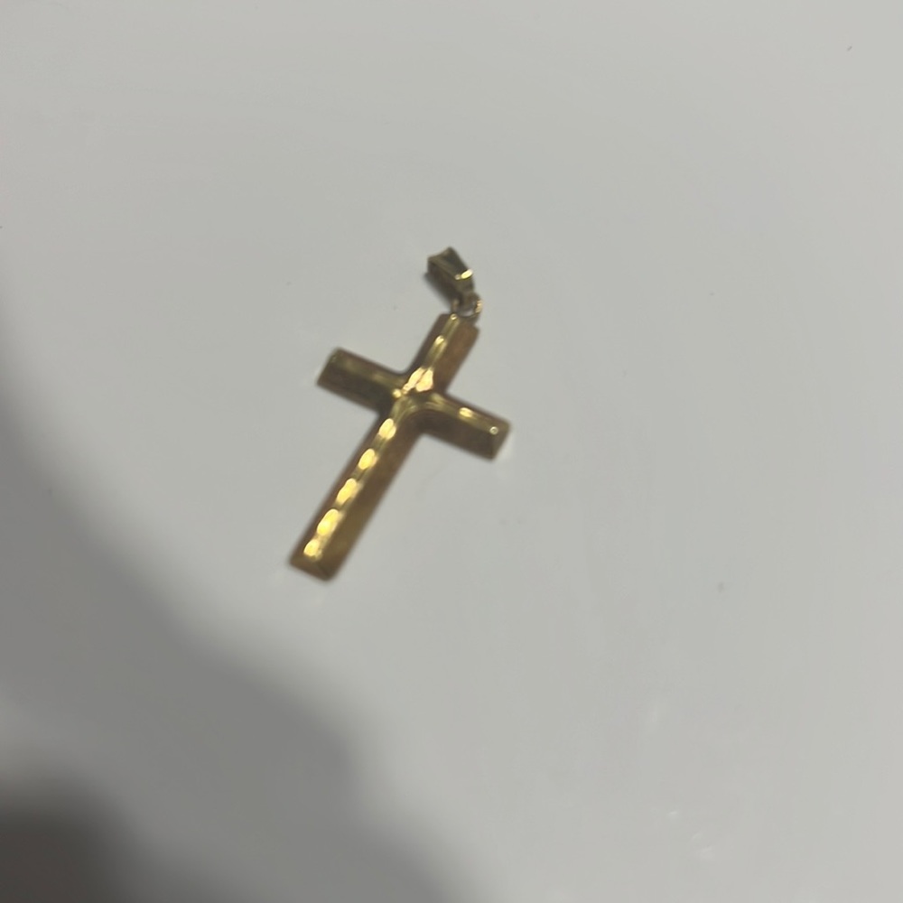 Gold cross